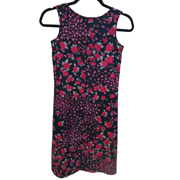 90's Speechless Dress Size 10 Black W Red Roses - Picture 2 of 5